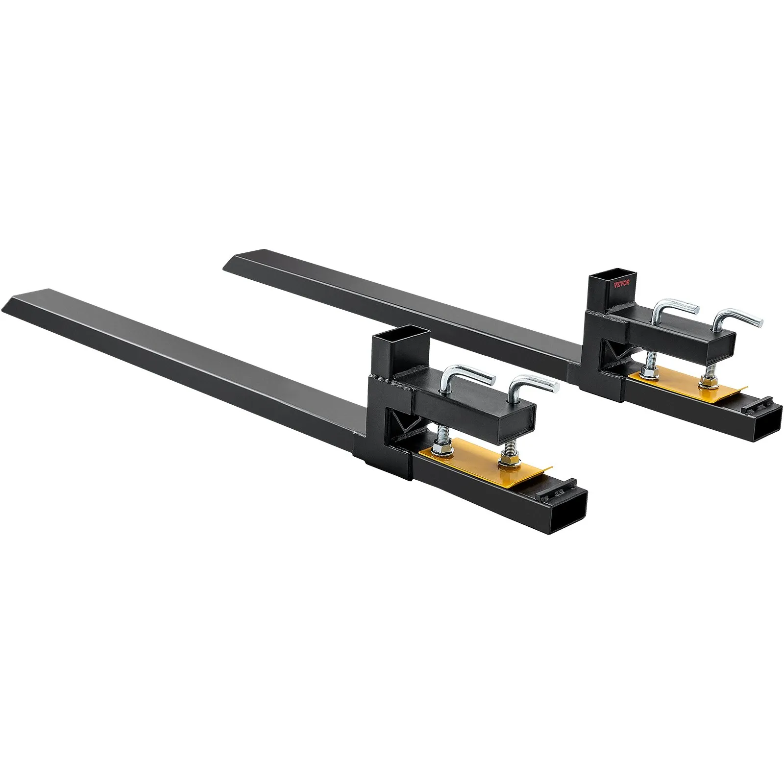 2x paletové vidly s upínaním 1490x100x230 mm, nosnosť 1814 kg, vidlice s celkovou dĺžkou 149 cm s radlicou vidlíc 109,2 cm, vysokozdvižný vozík, hroty vysokozdvižného vozíka, rám palety pre čelný nakladač – Obrázok 4