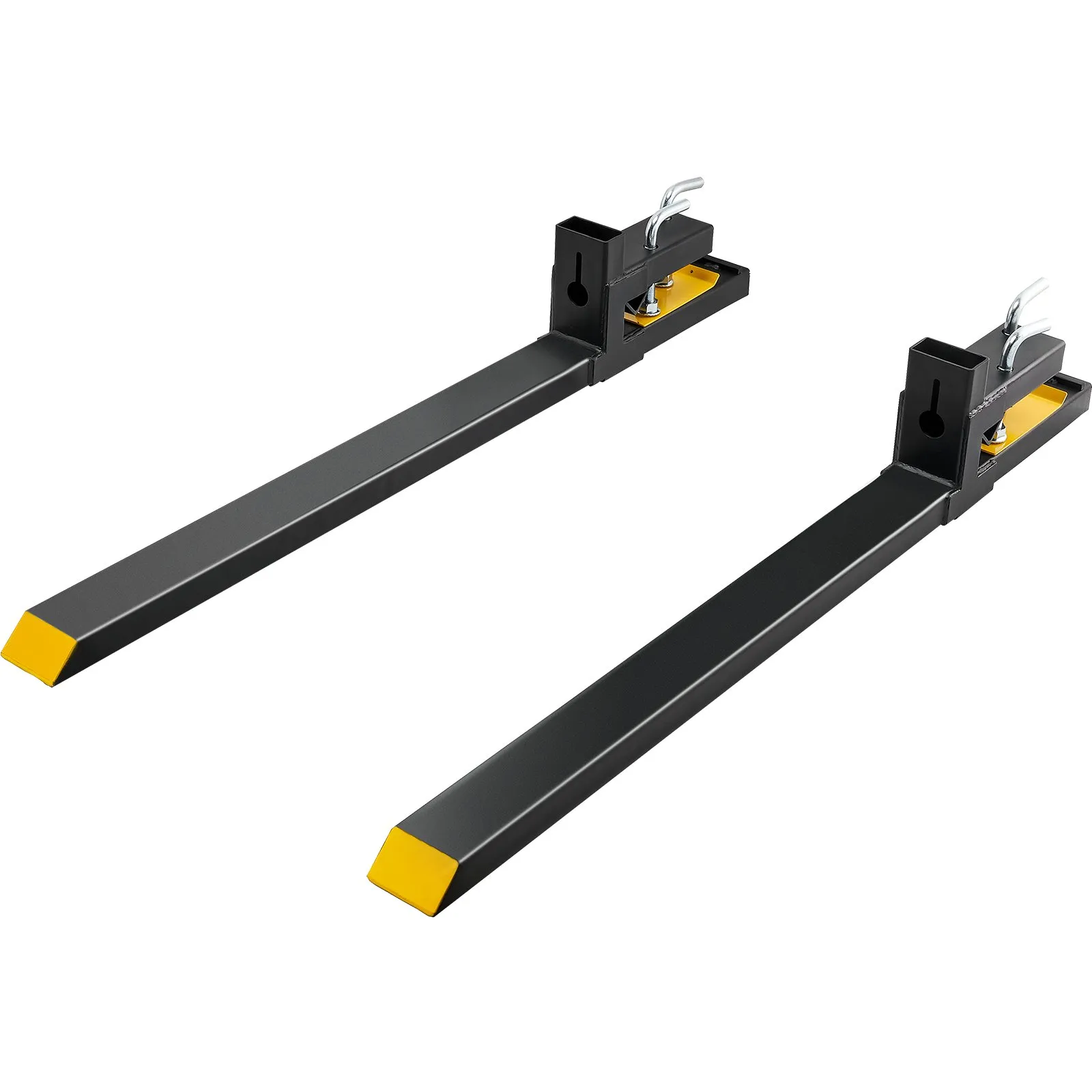 2x paletové vidly s upínaním 1490x100x230 mm, nosnosť 1814 kg, vidlice s celkovou dĺžkou 149 cm s radlicou vidlíc 109,2 cm, vysokozdvižný vozík, hroty vysokozdvižného vozíka, rám palety pre čelný nakladač – Obrázok 5