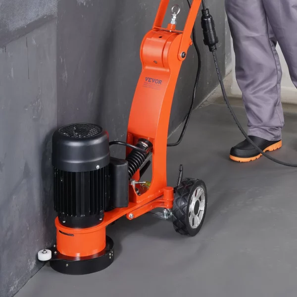 Brúska na betónové podlahy 7-palcová ručná leštička 2,0 HP nastaviteľná – Obrázok 6