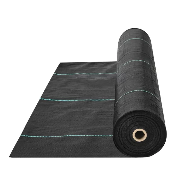 108g/m² Záhradná fólia proti burine 0,9x91,4m (1 rolka) Fólia proti burine vyrobená z PP, vodotesná, odolná voči roztrhnutiu, korózii odolná fólia proti burine, pevnosť v ťahu 750N, ochranná zemná tkanina proti burine