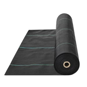170g/m² Záhradná fólia na kontrolu buriny 1,2x76,2mm Fólia proti burine Vyrobená z PP Vodotesná Odolná proti roztrhnutiu Odolná proti korózii Flísová fólia proti burine 850/950N Pevnosť v ťahu Ochrana proti burine Podlahová tkanina