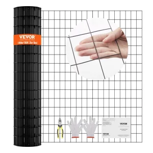 Drôtený plot 1220x15240 mm pozinkovaný drôtený plot v rolke, drôtený plot, kovové drôtené pletivo s vinylovým povlakom pre kurníky, ploty pre králiky a hady, ohrady pre hydinu