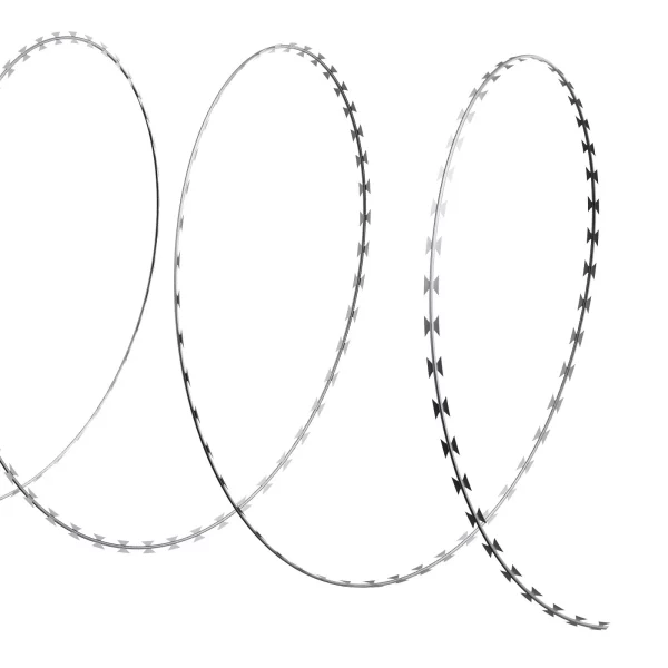 Ostnatý drôt Nato 30 m (2 kotúče x 15 m) Špirálový bariérový drôt Ostnatý plot Ostré čepele (0,51 mm) a pletivo s jadrom (približne 4 mm) pre výnimočnú špirálovú ochranu – Obrázok 3