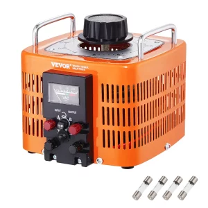 Automatický transformátor s premenlivým napätím 3000VA, 10A, vstup 230V, výstup 0-300V, regulátor striedavého napätia 4 poistky, tepelný spínač pre domácnosť a kanceláriu