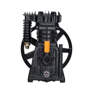 Hlava vzduchového kompresora, 3 HP, 5,8 CFM pri 90 PSI, olejom mazaná piestová hlava vzduchového kompresora s dvoma valcami, jednostupňová náhrada za hliníkové vzduchové kompresorové čerpadlo s max. tlakom 116 PSI