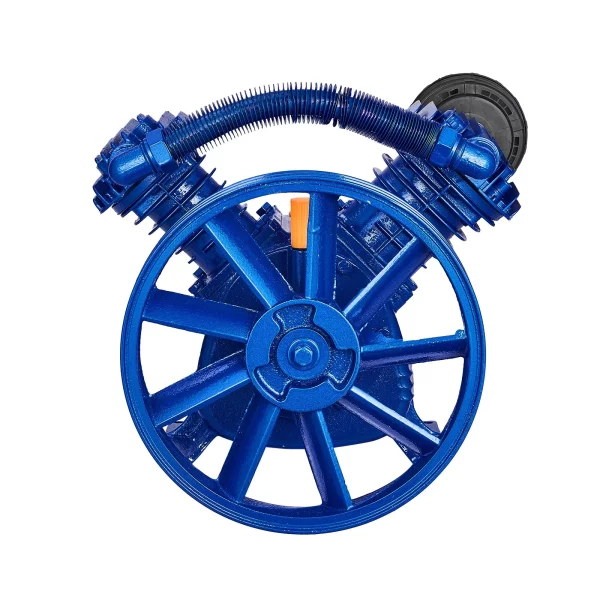 Hlava vzduchového kompresora, 5,5 HP, 5,75 CFM pri 90 PSI, olejom mazaná dvojvalcová piestová hlava vzduchového kompresora, náhrada dvojstupňového liatinového vzduchového kompresora typu V s max. tlakom 185 PSI – Obrázok 3
