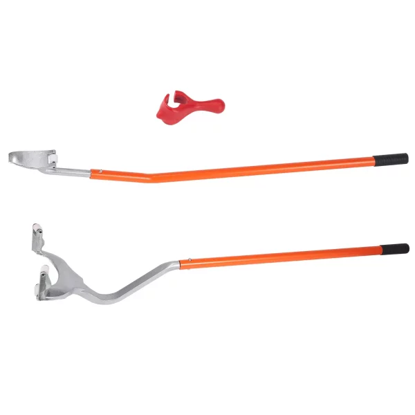 Nastaviteľná vyzúvačka pneumatík 571-622 mm, montážna páka na vyzúvačku pneumatík 546x265x200 mm, nástroj na výmenu pneumatík, páka na výmenu pneumatík oranžová – Obrázok 4