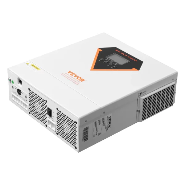 Hybridný solárny invertor  3500W, univerzálny invertor s čisto sínusovou vlnou 24V DC na 220/230V AC so vstavaným 100A MPPT solárnym regulátorom pre olovené a lítiové batérie mimo siete – Obrázok 2