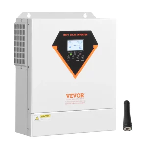 Hybridný solárny invertor  3500W, univerzálny invertor s čisto sínusovou vlnou 24V DC na 220/230V AC so vstavaným 100A MPPT solárnym regulátorom pre olovené a lítiové batérie mimo siete