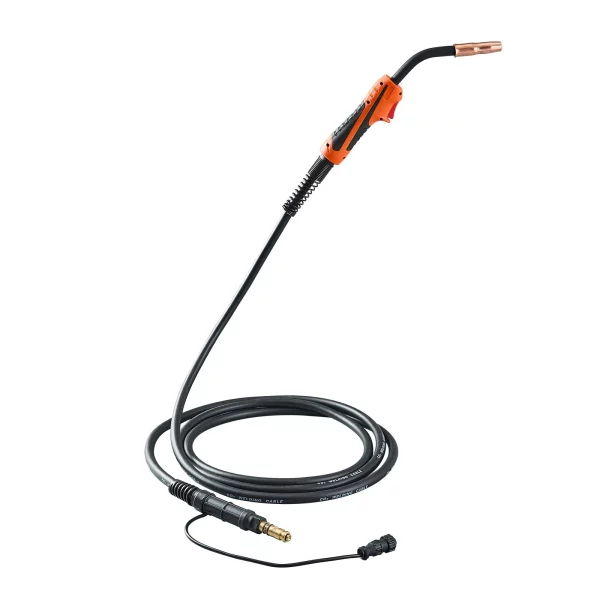 Zváracia pištoľ 250A MIG s káblom 4,6 m, zvárací horák kompatibilný so zváracími prístrojmi LincoIn Power MIG 200, 215, 216, 255 a Wire-Matic 255, vhodný pre zváracie drôty s priemerom 0,0889/0,1143 cm – Obrázok 5