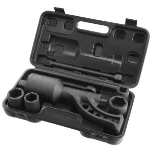 Násobič krútiaceho momentu 6800 Nm, zosilňovač krútiaceho momentu 1:64, zosilňovač krútiaceho momentu 25,4 x 25,4 mm, sada kľúčov na kolesá so zosilňovačom krútiaceho momentu 21# štvorhranný skrutkovač 33 mm, 38 mm a 41 mm