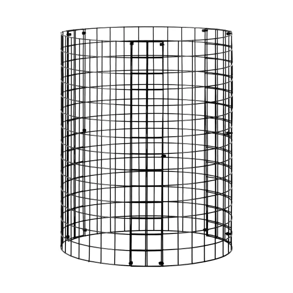 Chrániče rastlín pre zvieratá, 6 kusov, priemer 32 cm x výška 35 cm, Chrániče rastlín z drôteného pletiva, Klietky na rastliny pre vonkajšie rastliny, kvety a zeleninu, Odpudzuje králiky, sliepky a veveričky, 18-dielna kovová sieťovina – Obrázok 2