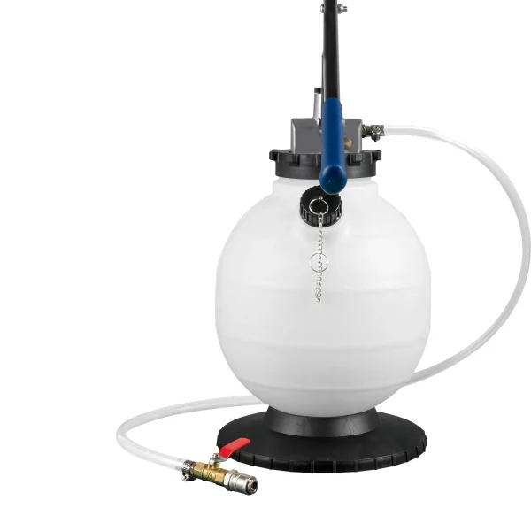 Ručné plniace čerpadlo oleja, 7,5 l manuálne plniace čerpadlo oleja ATF s 15 adaptérmi, plniace čerpadlo oleja v prevodovke, čerpadlo oleja v prevodovke, čerpadlo na výmenu oleja v prevodovke – Obrázok 3