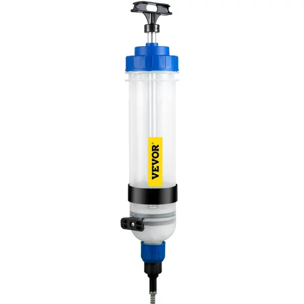 Ručné čerpadlo 1500 ml, sacie čerpadlo na olej, prevodové čerpadlo na olej, sacie čerpadlo na olej, sacia striekačka, plnenie striekačkou, olejové čerpadlo, manuálne plnenie kvapalín, štvorkolky, lode, poľnohospodárske stroje, motorové vozidlá – Obrázok 2