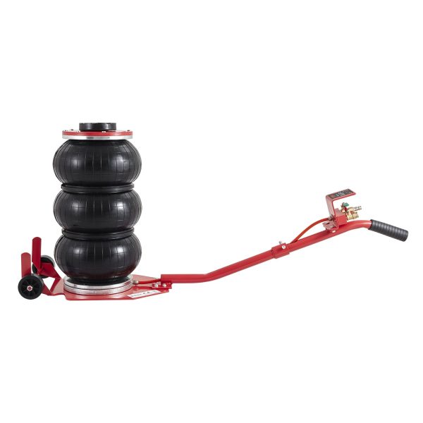 Pneumatický zdvihák Trojitý vakový vzduchový zdvihák 3t, Trojitý vakový vzduchový zdvihák s výškou zdvihu 140 – 450 mm, vakový vzduchový zdvihák, 5-minútový zdvihák, šetriaci prácu pre SUV, nákladné autá, osobné autá atď. – Obrázok 4