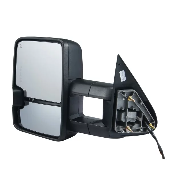 Elektrické bočné spätné zrkadlá pre Chevrolet Silverado (2014-2021)/GMC čierne – Obrázok 4
