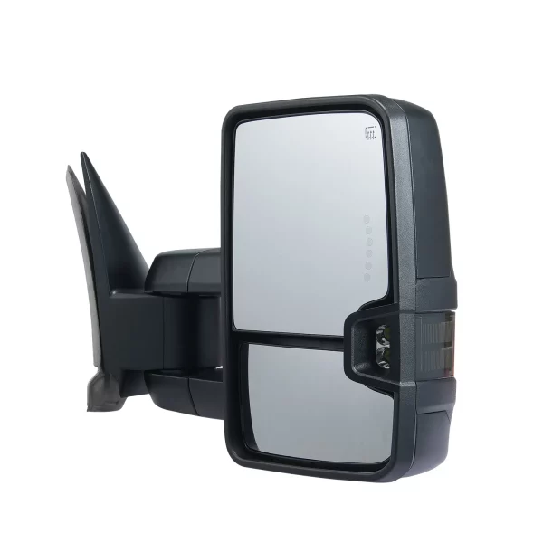 Elektrické bočné spätné zrkadlá pre Chevrolet Silverado (2014-2021)/GMC čierne – Obrázok 2