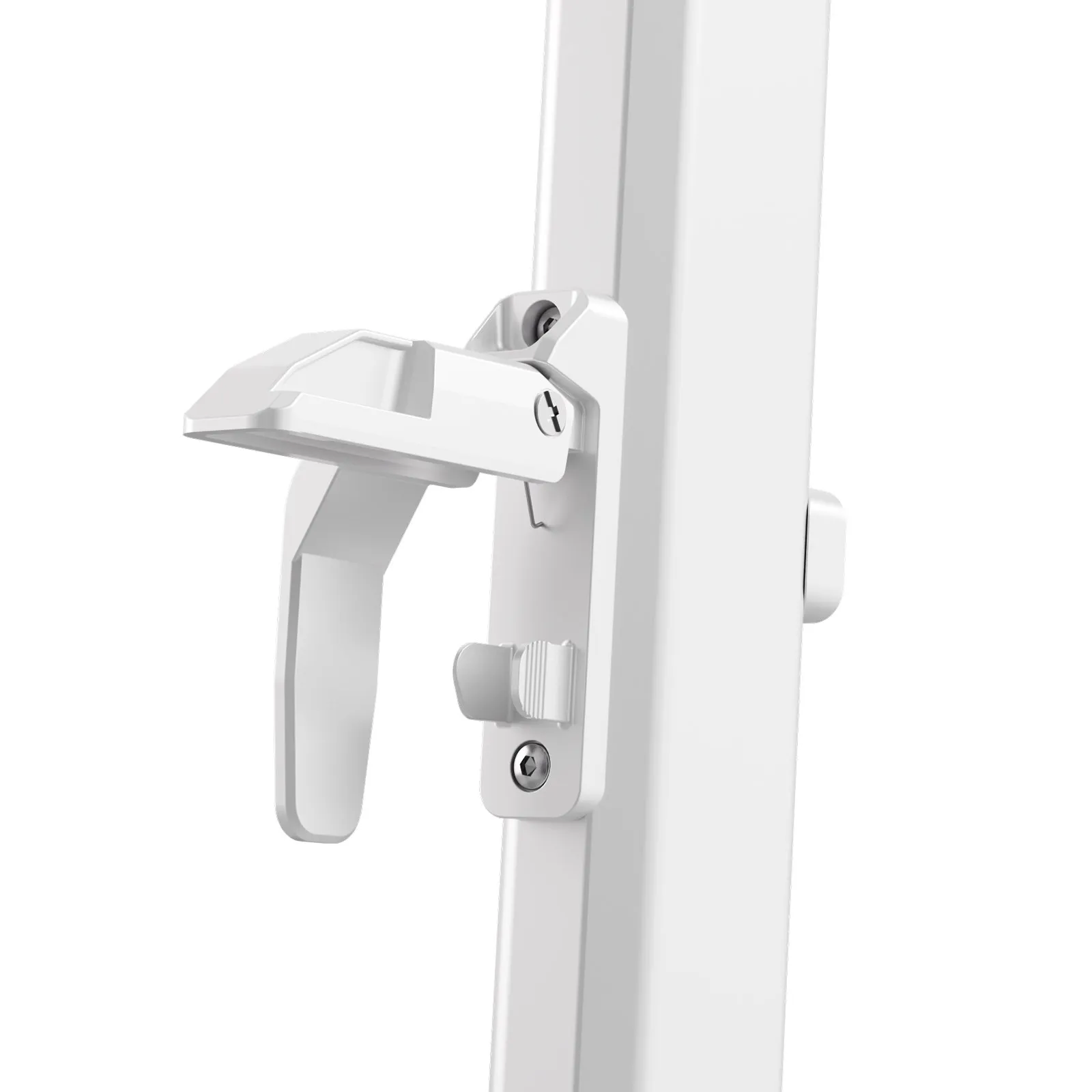 Univerzálna markíza pre obytné vozidlá (609,6 cm), vodotesná markíza pre obytné vozidlá s rámom z hliníkovej zliatiny, vonkajšia markíza s bielym stojanom a modrými gradientnými látkami – Obrázok 2