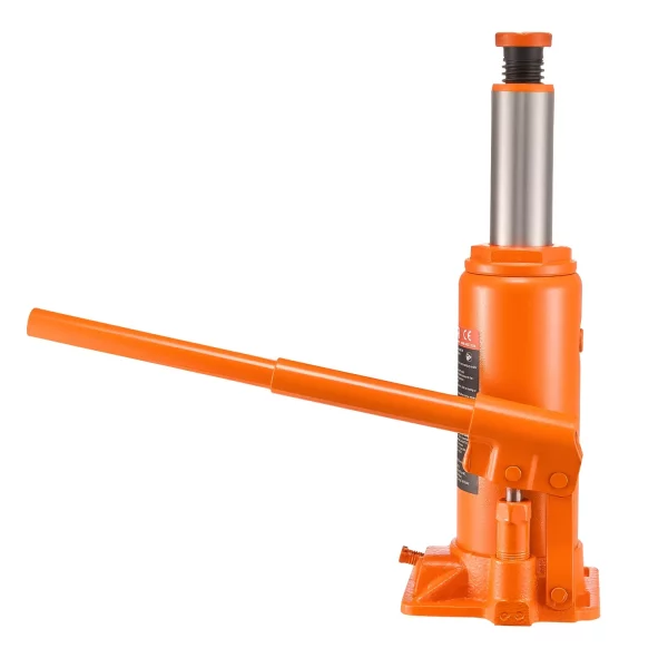 Hydraulický fľašový zdvihák s nosnosťou 10 t, rozsah zdvihu 235 – 470 mm, fľašový zdvihák so zváracím systémom na opravu áut typu pick-up, SUV, oranžový fľašový zdvihák pre ťažké vozidlá – Obrázok 4