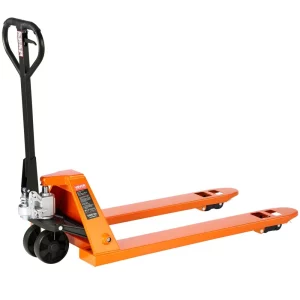 Paletový vozík, nosnosť 3 t. Ručný paletový vozík s vidlicami 1220 x 685 mm, paletový vozík s výškou zdvihu 8,5 – 18 cm, paletový vozík pre továrne, sklady, supermarkety a nakladanie nákladných vozidiel