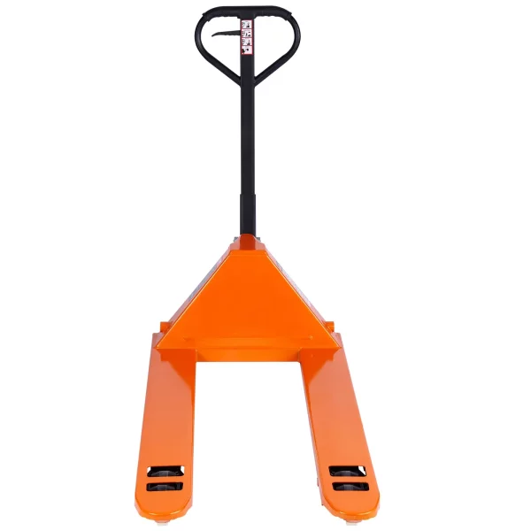 Paletový vozík, nosnosť 3 t. Ručný paletový vozík s vidlicami 1220 x 685 mm, paletový vozík s výškou zdvihu 8,5 – 18 cm, paletový vozík pre továrne, sklady, supermarkety a nakladanie nákladných vozidiel – Obrázok 2