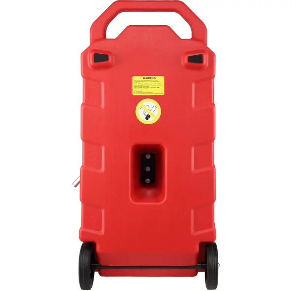 Palivový vozík 60l kanister na palivo Kanister na benzín PE 460x533x930mm Nádoba na plynovú palivovú nádrž s maximálnym prietokom 7,8 l/min Náhradný kanister Nádrž na benzín Vhodná pre naftu, mazací olej, benzín – Obrázok 3