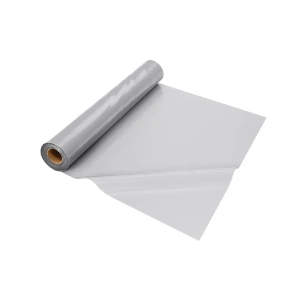 0,2 mm stavebná fólia 2x50 m, krycia fólia do podhľadu, odolná ochranná fólia do záhrady, viacúčelový stavebný plast, maliarska plachta pre plastové zásoby na farme, sivá