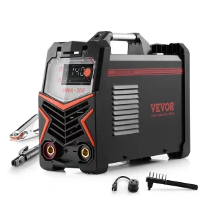 Zváračka TIG, 205A 2-v-1 zváračka (veľký LED displej) - Lift TIG/MMA (obalená), elektrická zváračka s invertorom IGBT, ideálna pre domácich majstrov, garážové práce, opravy