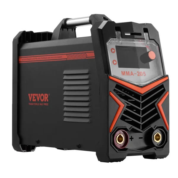 Zváračka TIG, 205A 2-v-1 zváračka (veľký LED displej) - Lift TIG/MMA (obalená), elektrická zváračka s invertorom IGBT, ideálna pre domácich majstrov, garážové práce, opravy – Obrázok 3