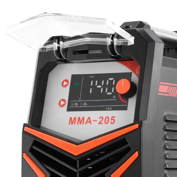 Zváračka TIG, 205A 2-v-1 zváračka (veľký LED displej) - Lift TIG/MMA (obalená), elektrická zváračka s invertorom IGBT, ideálna pre domácich majstrov, garážové práce, opravy – Obrázok 2