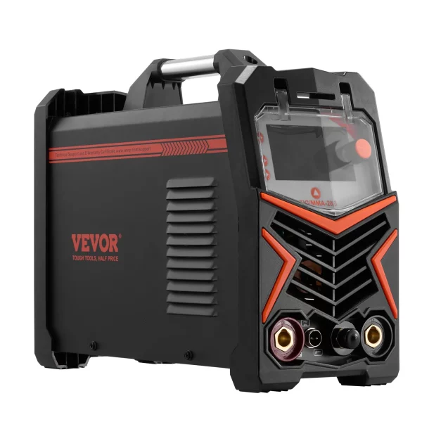 Zváračka TIG, 3-v-1 zváračka (veľký LED displej) – DC TIG/DC pulzné TIG/MMA (obalená elektróda), elektrická zváračka s invertorom IGBT a vysokofrekvenčným štartovaním – Obrázok 3