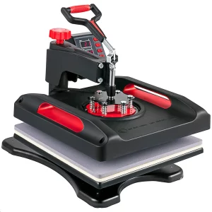 5 v 1 tepelný lis 1000 W, transferový lis 38 x 38 cm, tepelný lis, lis na tričká s digitálnym LED ovládaním teploty a času na sublimáciu hrnčekov, tričiek, tanierov, čiapok a klobúkov