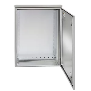 Elektrická skrinka , 70 x 50 x 20 cm, vonkajšia skrinka NEMA 4, IP65 vodotesná a prachotesná rozvodná krabica vyrobená z uhlíkovej ocele valcovanej za studena s pántami pre vonkajšie a vnútorné použitie