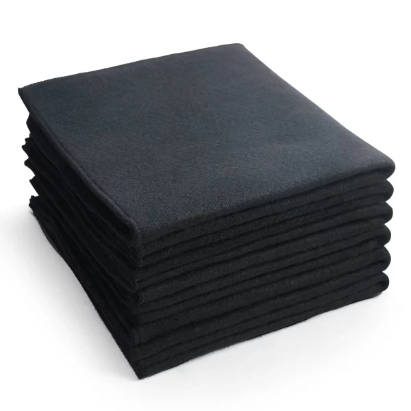 Zváračské deky z uhlíkovej plsti, 6 kusov, 540 x 510 mm, ohňovzdorné zváračské deky, sada žiaruvzdorných dek, rezateľná podložka z uhlíkových vlákien spomaľujúca horenie – Obrázok 4