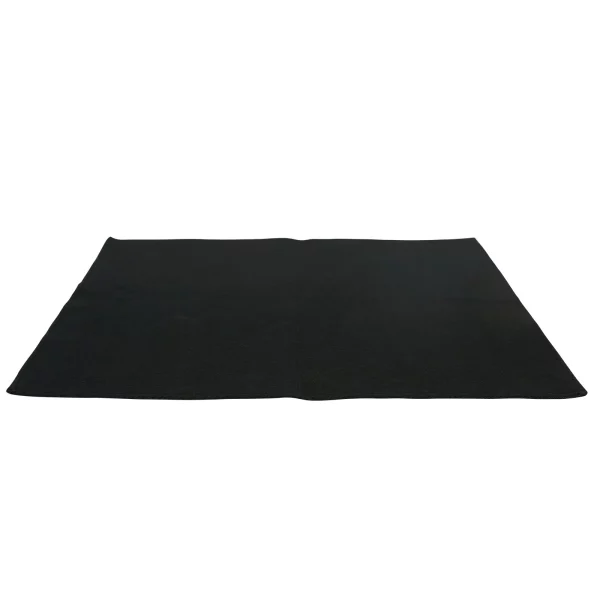 Zváračská deka 310 x 700 x 3 mm Ochranná deka pri zváraní 982 ℃ Tepelne odolná Tepelne ochranná tkanina Tepelne izolačná rohož z uhlíkových vlákien Protipožiarna deka Ohňovzdorná podložka Protipožiarna rohož Protipožiarna rohož Čierna – Obrázok 3
