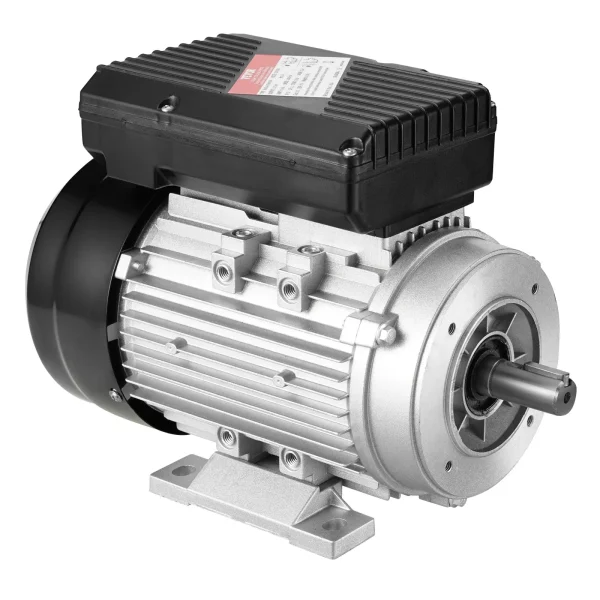 Elektromotor 0,75 kW 1400 ot./min., AC 220 – 240 V, 5,45 A, rám 80 B34, jednofázový motor vzduchového kompresora, drážkovaný hriadeľ 19 mm, otáčanie vpred/vzad pre poľnohospodárske stroje a všeobecné zariadenia – Obrázok 3