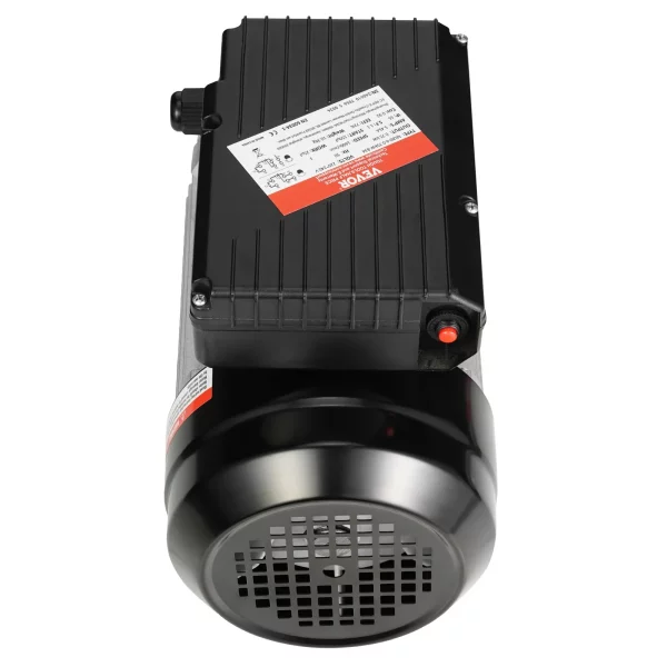 Elektromotor 0,75 kW 1400 ot./min., AC 220 – 240 V, 5,45 A, rám 80 B34, jednofázový motor vzduchového kompresora, drážkovaný hriadeľ 19 mm, otáčanie vpred/vzad pre poľnohospodárske stroje a všeobecné zariadenia – Obrázok 2
