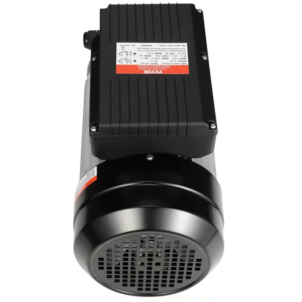 Elektromotor 1,5 kW 1400 ot./min, AC 220~240 V 9,85 A, 90 l, rám B34, jednofázový motor vzduchového kompresora, drážkovaný hriadeľ 24 mm, otáčanie dopredu/dozadu pre poľnohospodárske stroje a všeobecné zariadenia – Obrázok 2