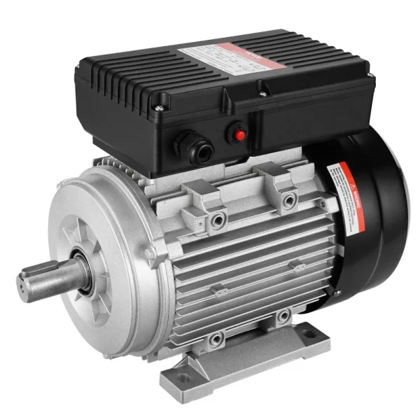 Elektromotor1,1 kW 2800 ot./min, AC 220 – 240 V 7,1 A, 90 S, rám B3, jednofázový motor vzduchového kompresora, drážkovaný hriadeľ 24 mm, otáčanie dopredu/dozadu pre poľnohospodárske stroje a všeobecné zariadenia