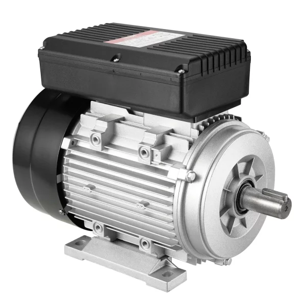 Elektromotor1,1 kW 2800 ot./min, AC 220 – 240 V 7,1 A, 90 S, rám B3, jednofázový motor vzduchového kompresora, drážkovaný hriadeľ 24 mm, otáčanie dopredu/dozadu pre poľnohospodárske stroje a všeobecné zariadenia – Obrázok 3