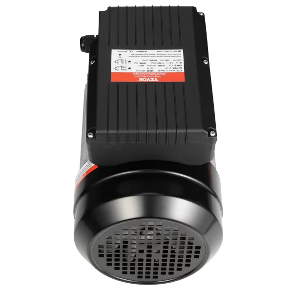 Elektromotor1,1 kW 2800 ot./min, AC 220 – 240 V 7,1 A, 90 S, rám B3, jednofázový motor vzduchového kompresora, drážkovaný hriadeľ 24 mm, otáčanie dopredu/dozadu pre poľnohospodárske stroje a všeobecné zariadenia – Obrázok 2
