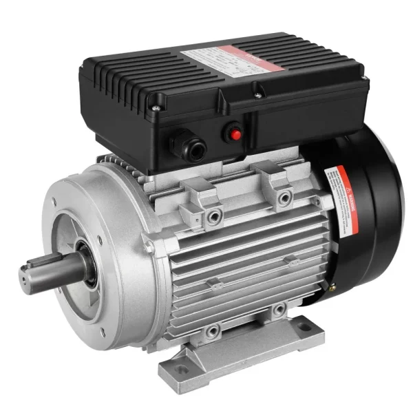 Elektromotor 1,1 kW 2800 ot./min, AC 220 – 240 V 7,1 A, 90 S, rám B34, jednofázový motor vzduchového kompresora, drážkovaný hriadeľ 24 mm, otáčanie dopredu/dozadu pre poľnohospodárske stroje a všeobecné zariadenia