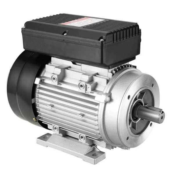 Elektromotor 1,1 kW 2800 ot./min, AC 220 – 240 V 7,1 A, 90 S, rám B34, jednofázový motor vzduchového kompresora, drážkovaný hriadeľ 24 mm, otáčanie dopredu/dozadu pre poľnohospodárske stroje a všeobecné zariadenia – Obrázok 3