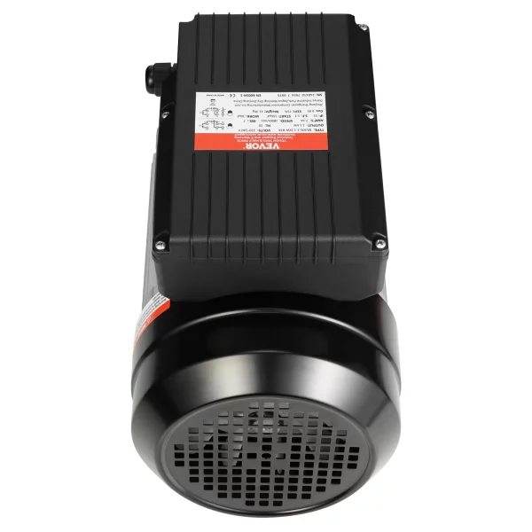 Elektromotor 1,1 kW 2800 ot./min, AC 220 – 240 V 7,1 A, 90 S, rám B34, jednofázový motor vzduchového kompresora, drážkovaný hriadeľ 24 mm, otáčanie dopredu/dozadu pre poľnohospodárske stroje a všeobecné zariadenia – Obrázok 2