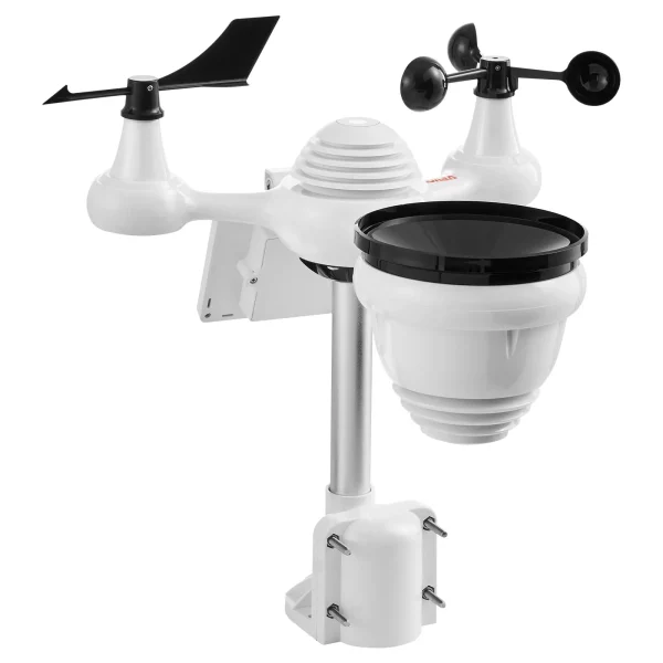 Meteorologická stanica  7 v 1 s WiFi, 186 mm (7 palcov), TFT displej, bezdrôtový vonkajší senzor, IPX6 – Obrázok 2