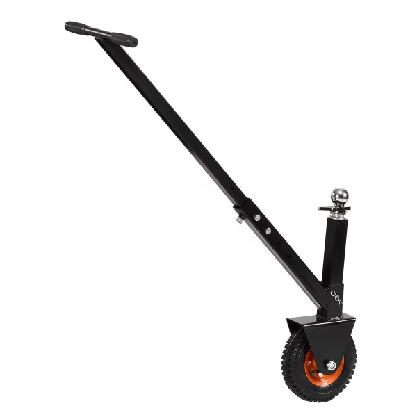 Podvozok na príves, nosnosť oka 136 kg, výškovo nastaviteľná plošina na príves 42 a 56 cm, s guľami 47,6 a 50,8 mm, pneumatika s priemerom 8,5 palca, na premiestňovanie obytných prívesov – Obrázok 3