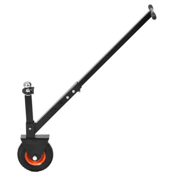 Podvozok na príves, nosnosť oka 136 kg, výškovo nastaviteľná plošina na príves 42 a 56 cm, s guľami 47,6 a 50,8 mm, pneumatika s priemerom 8,5 palca, na premiestňovanie obytných prívesov – Obrázok 2