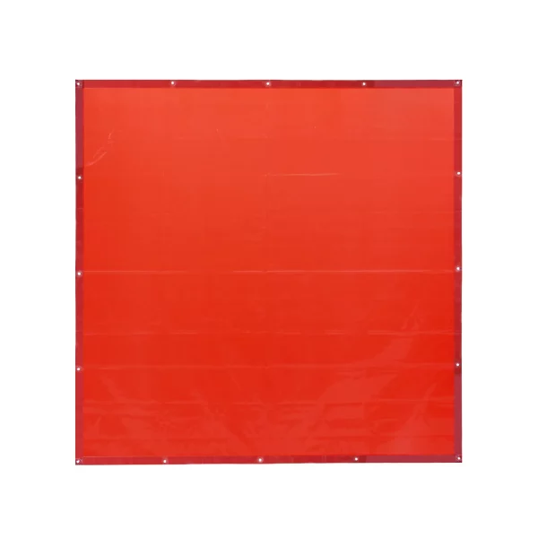 Zváračská zástenná clona, 1,8 x 1,8 m, závesná zváračská clona z nehorľavého vinylu – Obrázok 4