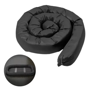 Filtračný kotúč na sedimenty 12,7 cm x 3 m, kotúč na zachytávanie lístia a nečistôt, ochrana proti erózii, polypropylénová výplň, na manažment dažďovej vody, ochrana odvodňovacích systémov dažďovej vody, balenie 4 kusov