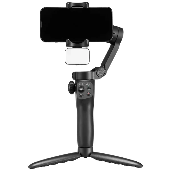 Stabilizátor pre smartfóny s 3-osou stabilizáciou a sledovaním tváre/objektu, statív, prenosný a skladací ručný stabilizátor na nahrávanie videa, DC 3,5 – 4,2 V – Obrázok 5